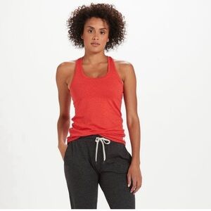 Vuori Lux Performance Tank Top approx size xs red